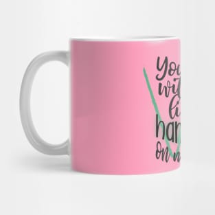 You'll Be With Me Like a Handprint on My Heart - For Good Mug